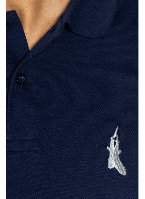 Produits Polo Homme Bleu Marine Requins