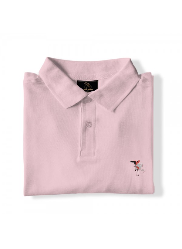 Polo Homme Rose - Flamants Roses